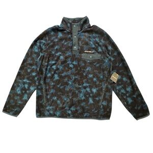 Eddie Bauer Men’s Chutes Snack Neck Fleece Sweater